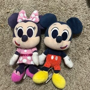 Disney Mickey and Minnie buddy set